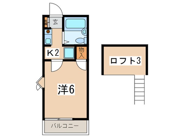 ホワイトハイム白楽の物件間取画像